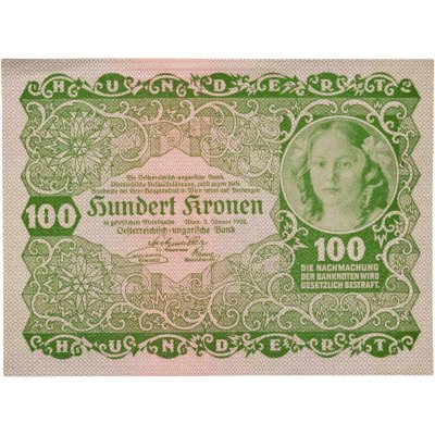 купить Австрия 100 крон 1922 года Pick 77