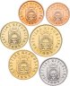 Купить Латвия  полный набор сантимов для обращения 1992-2012 (6 штук)