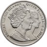 Купить Британские Виргинские острова 1 доллар (dollar) 2012 "Жизнь Королевы Елизаветы II - портрет"