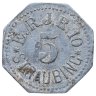 Купить Германия (нотгельды) 5 пфеннигов 1917-1921 "Штраубинг"