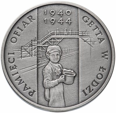 купить Польша 20 злотых 2004 год Памяти жертв гетто в Лодзи