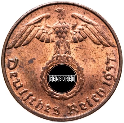 купить Германия, Третий рейх 1 рейхспфенниг (reichspfennig) 1937 С