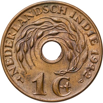 купить Голландская Ост-Индия 1 цент (cent) 1942