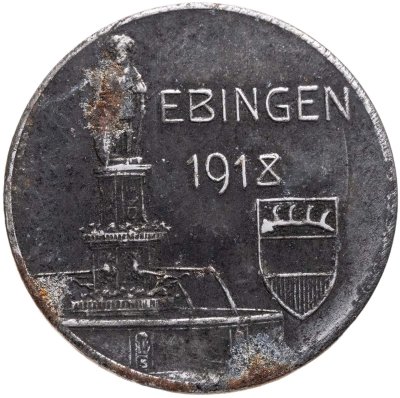 купить Германия, Эбинген 50 пфеннигов 1918