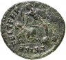 Купить Римская Империя, Констанций II, 324–361 годы, фракция фоллиса (реверс: воин поражает копьем всадника)