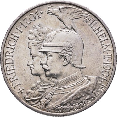 купить Германия (Империя) 2 марки (mark) 1901 "200 лет Пруссии"
