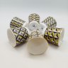 Купить Набор стопок в кофре на 6 персон, форма "Сувенирная 1" автор Семенов В.Л., рисунок "Elegant" автор Цветкова Л., фарфор, деколь, золочение, Императорский фарфоровый завод (ИФЗ), Российская Федерация, 2022-2025 гг.