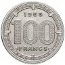 Купить Экваториальная Африка 100 франков 1966