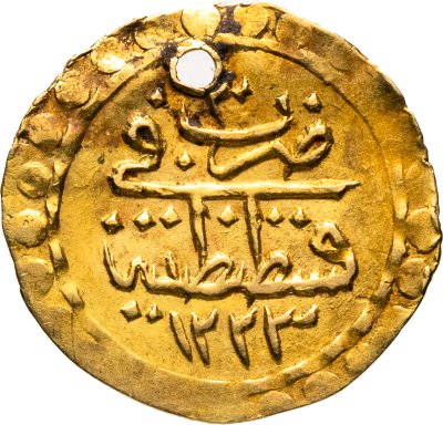 купить Османская империя 1/4 зери махбуб 1810 (1223 г.Х., 3 год правления) Махмуд II