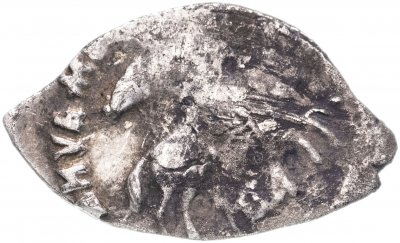 купить Василий III Иванович, денга чекан Москвы (всадник с занесенным мечом) RIX