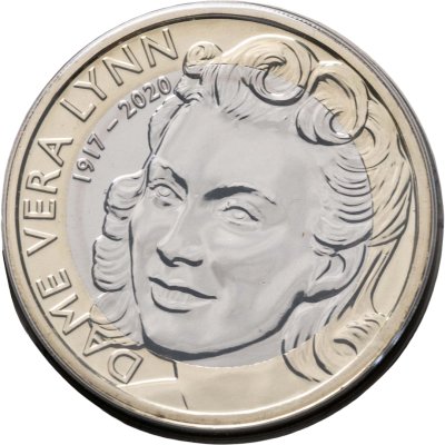 купить Великобритания 2 фунта 2022 "Вера Линн" в буклете
