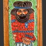 Купить Декоративное настенное панно "Крестьянин", дерево, металл, полихромные эмали, СССР, 1980-1990 гг.