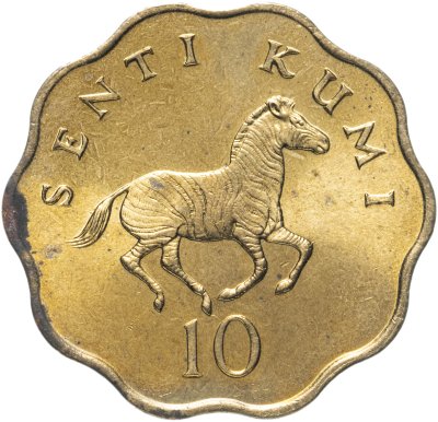 купить Танзания 10 центов 1984