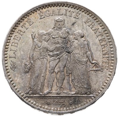купить Франция 5 франков (francs) 1873