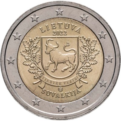 купить Литва 2 евро 2022 "Сувалкия"