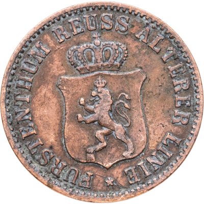 купить Рейсс-Грейц 3 пфеннига 1864