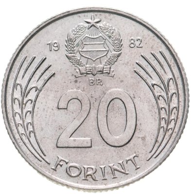 купить Венгрия 20 форинтов (forint) 1982