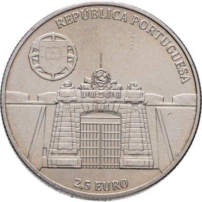 купить Португалия 2.5 евро (euro) 2013 Гарнизонный пограничный город Элваш и его укрепления