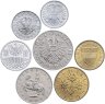 Купить Австрия набор монет от 2 грошей до 10 шиллингов 1959-2001 (7 шт)