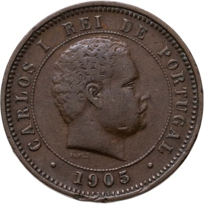 купить Португалия 5 реалов (рейс, reis) 1905