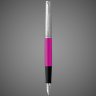 Купить Перьевая ручка Parker Jotter, цвет MAGENTA, цвет чернил синий/черный, толщина линии M, В БЛИСТЕРЕ, Металлы: нержавеющая сталь, пластик, 2026 г.