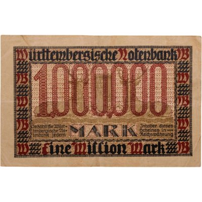 купить Германия 1000000 марок 1923