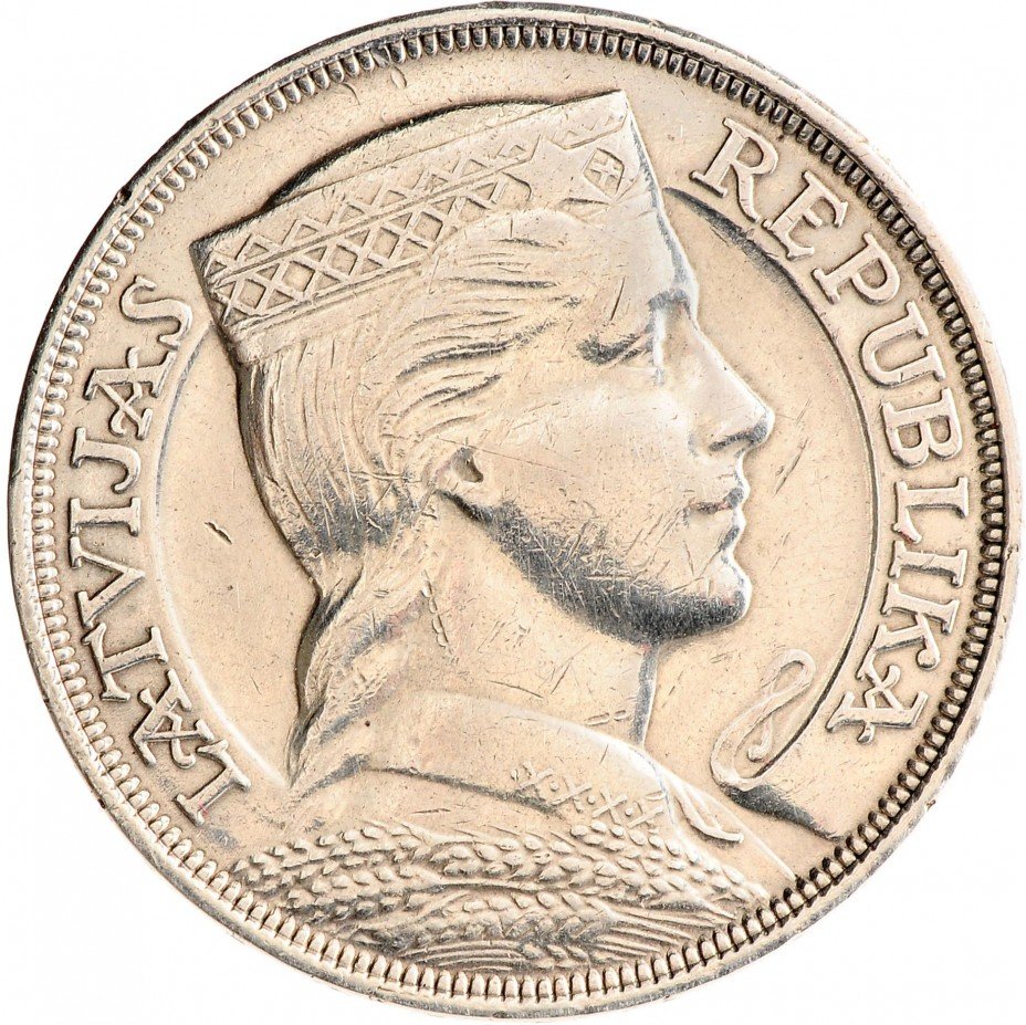 купить Латвия 5 лат 1931