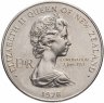 Купить Новая Зеландия 1 доллар 1978 "25 лет коронации Елизаветы II"