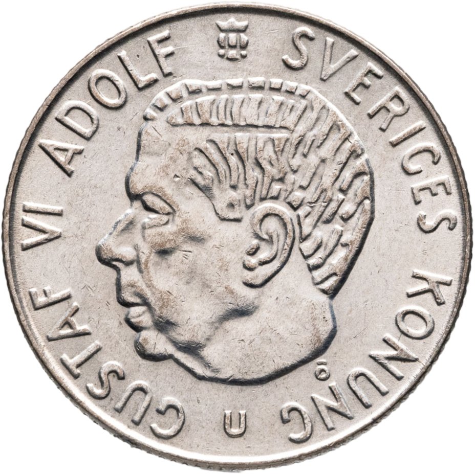 Купить Швеция 1 крона (crown) 1964 U