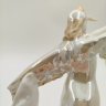 Купить Статуэтка "Балерина в роли аиста", скульптор М.А. Интизарян, фарфор, люстр, золочение, Дмитровский фарфоровый завод (ДФЗ Вербилки), СССР, 1954-1965 гг.