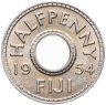Купить Фиджи 1/2 пенни (penny) 1954