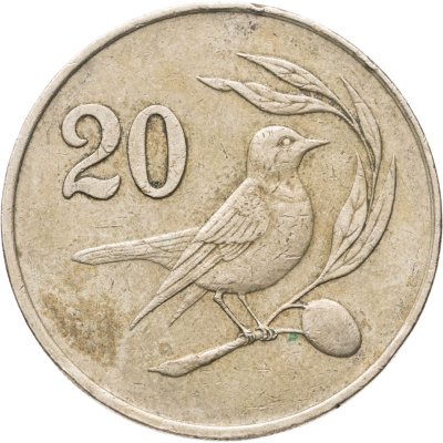 купить Кипр 20 центов (cents) 1983