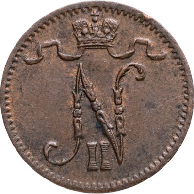 купить 1 пенни (penni) 1914 Российская Финляндия