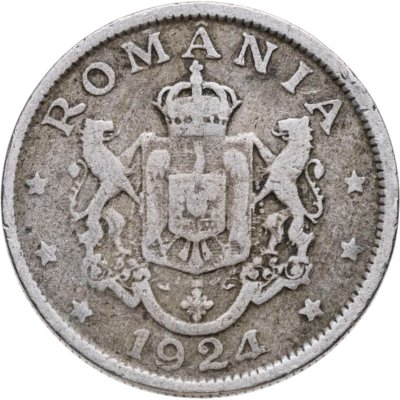 купить Румыния 2 лея (lei) 1924 Без отметки монетного двора