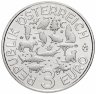 Купить Австрия 3 евро 2019 Выдра