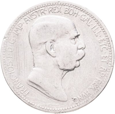 купить Австро-Венгрия 1 крона 1908 "60 лет правления Франца Иосифа I"