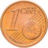 Купить Ватикан 1 евроцент 2005 "Портрет Папы Иоана Павла II"