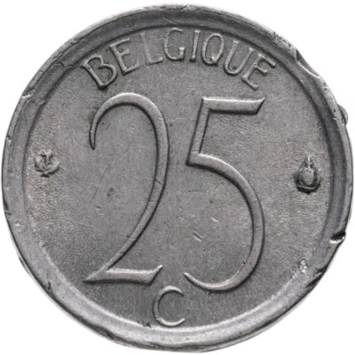 купить Бельгия 25 сантимов 1964-1972