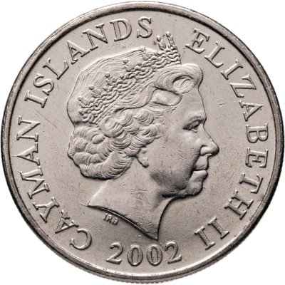 купить Каймановы острова 25 центов (cents) 2002