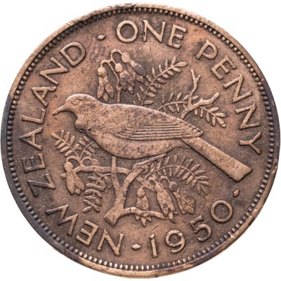 купить Новая Зеландия 1 пенни (penny) 1950