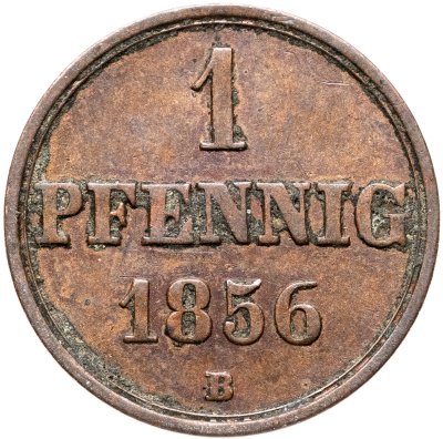 купить Германия, Ганновер 1 пфенниг 1856