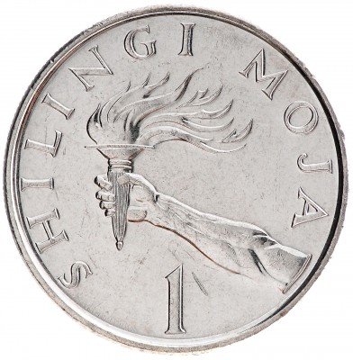 Купить 1 шиллинг 1992 Танзания