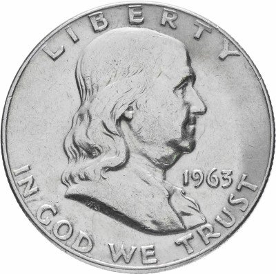 купить США 1/2 доллара 1963