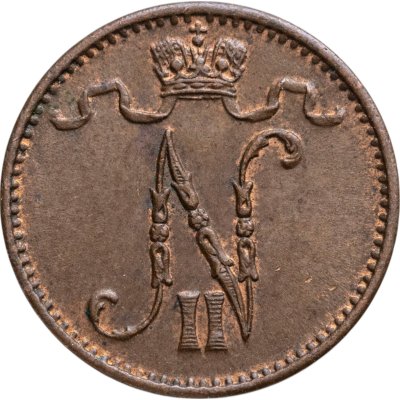 купить 1 пенни (penni) 1914 Российская Финляндия