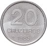 Купить Бразилия 20 крузейро (cruzeiros) 1985
