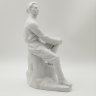 Купить Статуэтка "Максим Горький", автор В.Г. Стамов,, бисквит, Ленинградский фарфоровый завод (ЛФЗ), СССР, 1950-1960 гг.