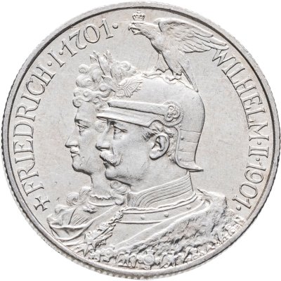 купить Германия (Империя) 2 марки (mark) 1901 "200 лет Пруссии"