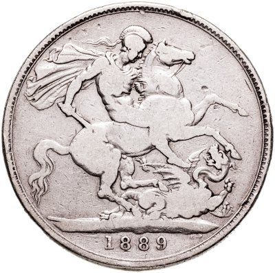 Купить Великобритания 1 крона (crown) 1889