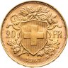 Купить Швейцария 20 франков (francs) 1947 HELVETIA