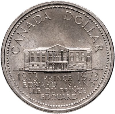 купить Канада 1 доллар (dollar) 1973 "100 лет со дня присоединения острова Принца Эдуарда"